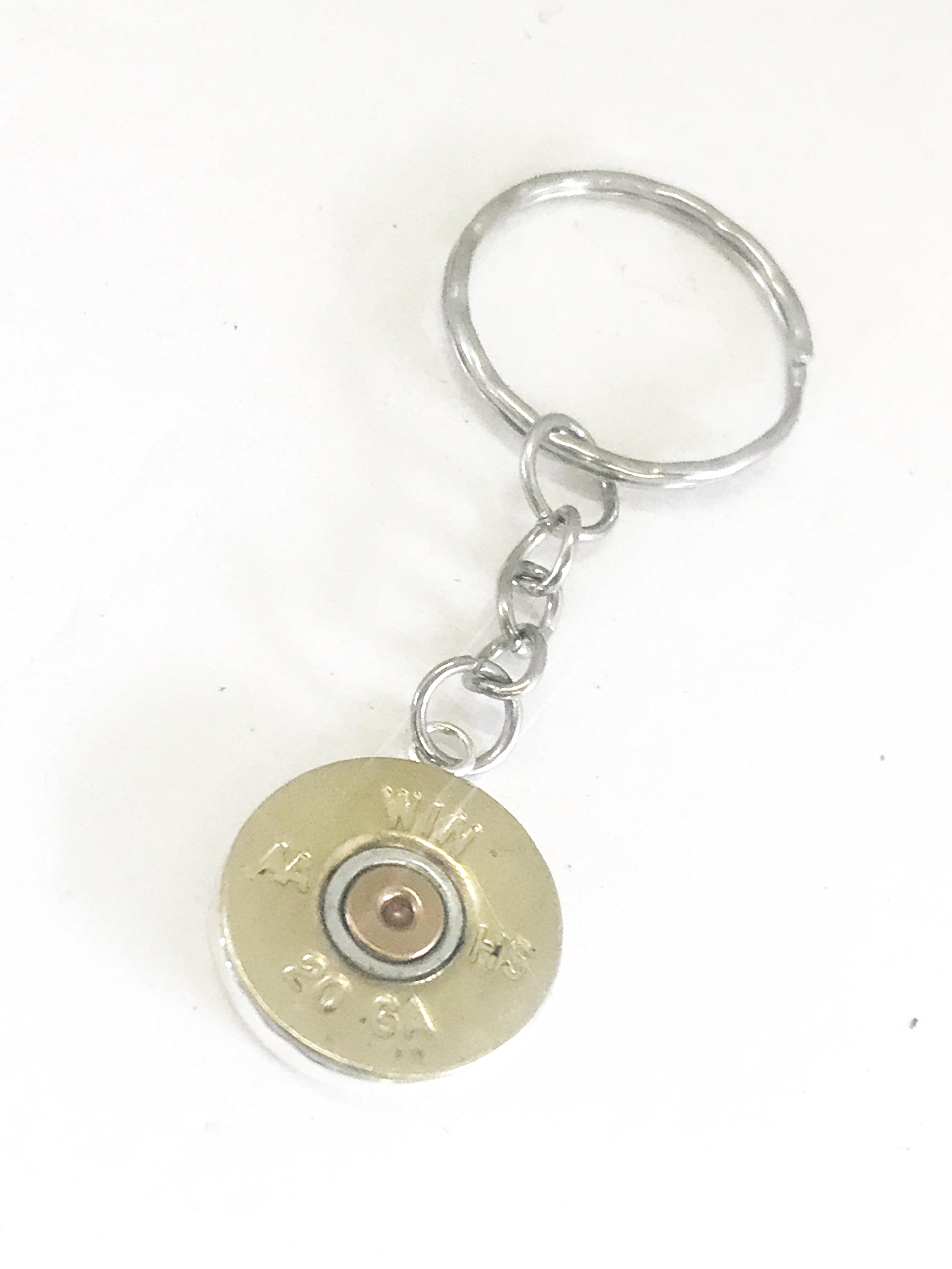 Shotgun Shell Keychain - Durable Brass Keyring for Shooting Sports Enthusiasts | Perfect Gift for Hunters, Gun Collectors & Outdoor Lovers | Ideal for Range Days, Hunting Trips & Awards Ceremonies
