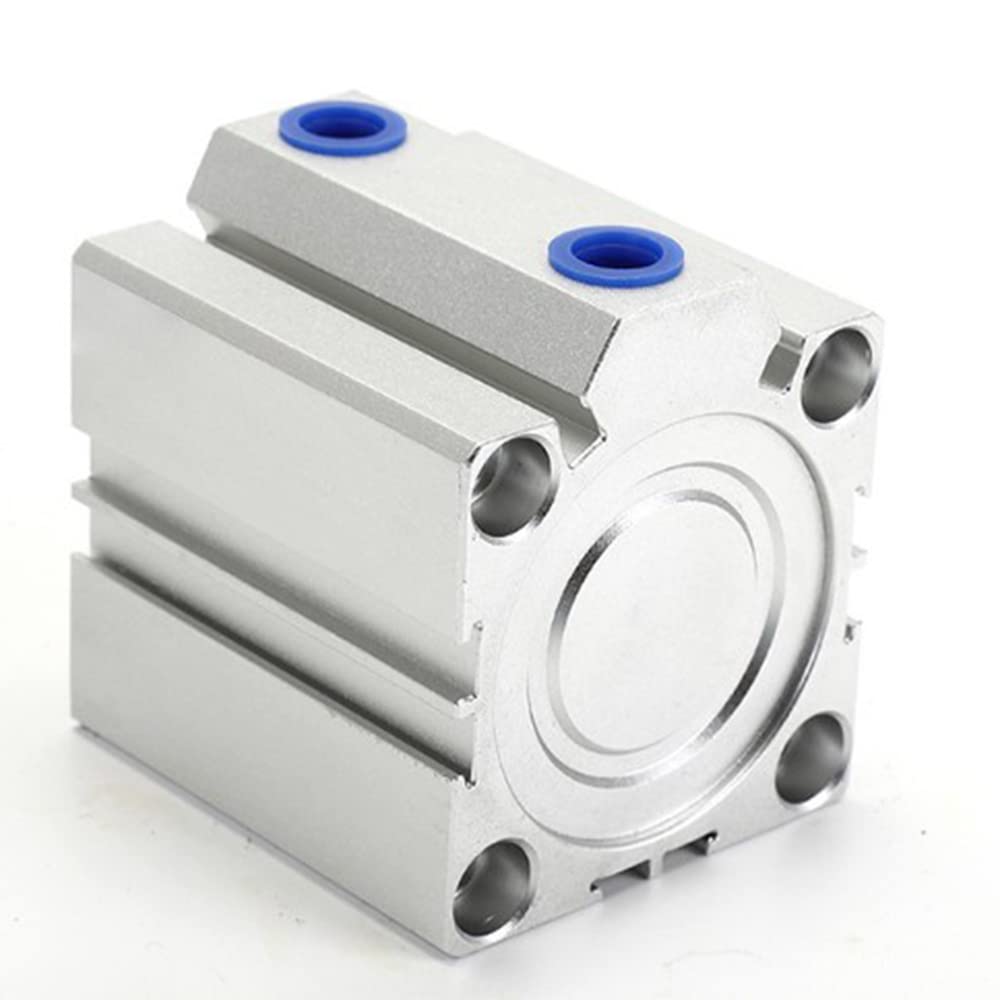 Othmro SDA63 x 50 Aluminum Alloy Pneumatic Air Cylinder - 2.48inch Bore, 1.97inch Stroke - High Performance Sealing Thin Air Cylinders for Industrial Automation, Hydraulic Systems & Machinery Equipment