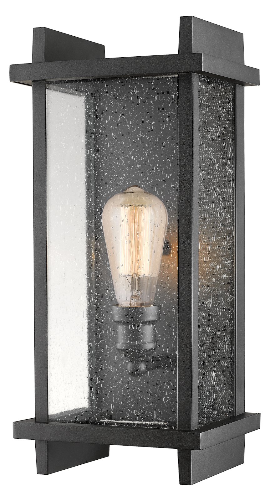 1 Light Outdoor Wall Sconce - Waterproof Exterior Lighting Fixture for Porch, Patio & Garden - Durable & Weather-Resistant Design