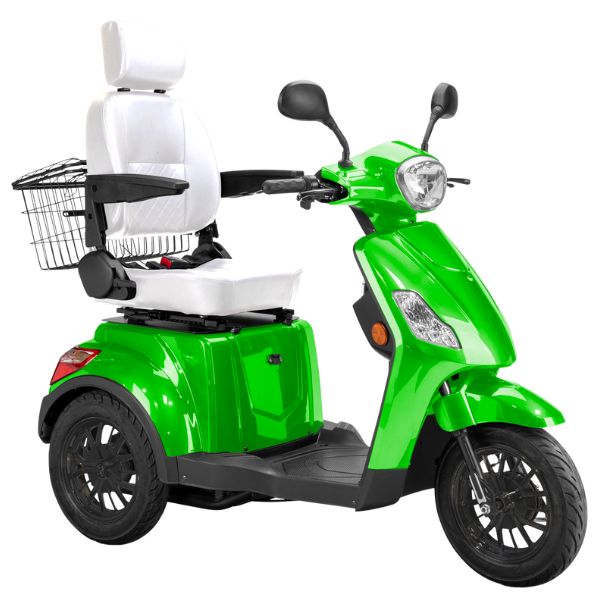 Bespoke Legacy Full Size 3 Wheel Mobility Scooter for Adults - Lightweight Electric Scooter with Long Battery Life - Perfect for Outdoor, Shopping & Travel