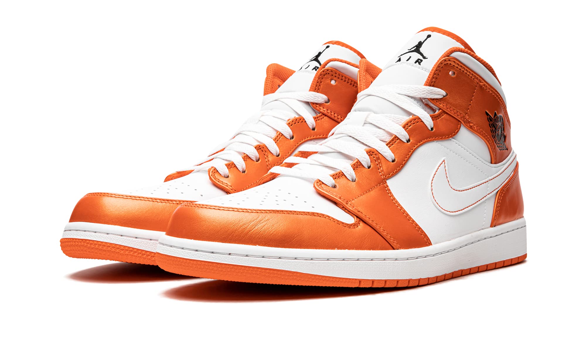 Nike Jordan Men's Air 1 Mid SE DM3531-800 Electro Orange Basketball Shoes Size 7 - Perfect for Streetwear & Court Performance