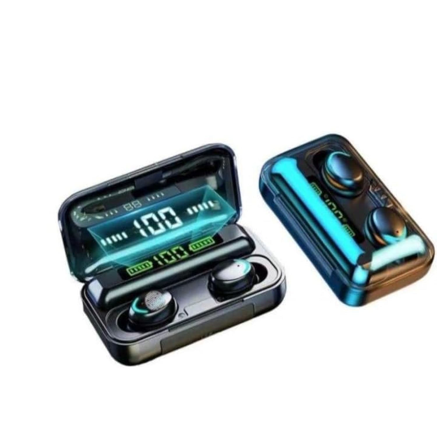 Wireless Earbuds Bluetooth 5.0, IPX5 Waterproof Sports Earphones with Built-in Mic for Running, Gym & Workout - Compatible with iPhone & Android Phones (Perfect for Jogging, Commuting & Outdoor Activities)