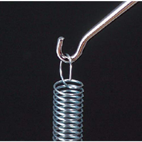 ENGINEER SS-22 Stainless Steel Spring Hook Tool - 215mm Coil Spring Insertion & Adjustment Tool for Automotive, Industrial & DIY Repairs | Durable Spring Hook Pliers for Mechanics & Crafts