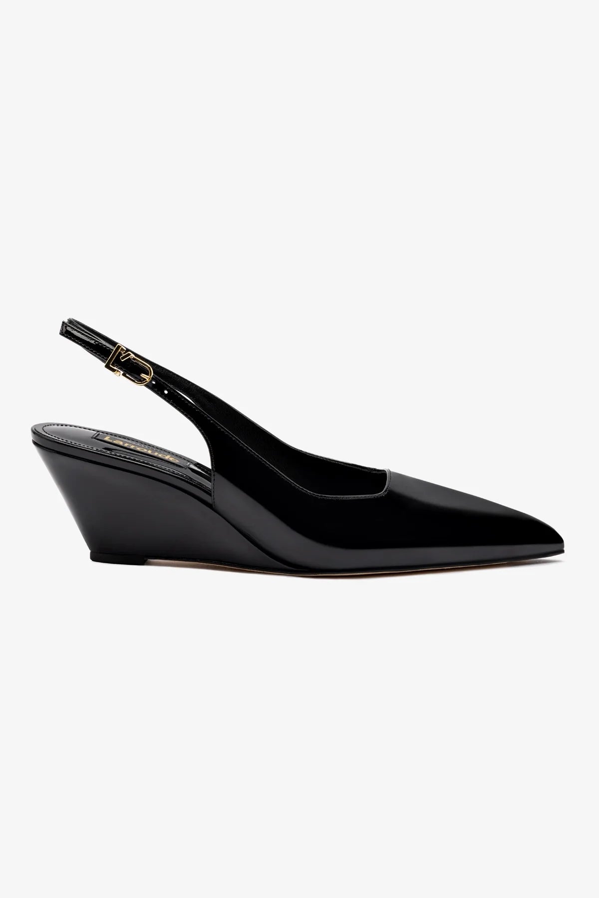 Black Patent Leather Loulou Pump - Elegant Women's Dress Shoes for Work, Party & Special Occasions