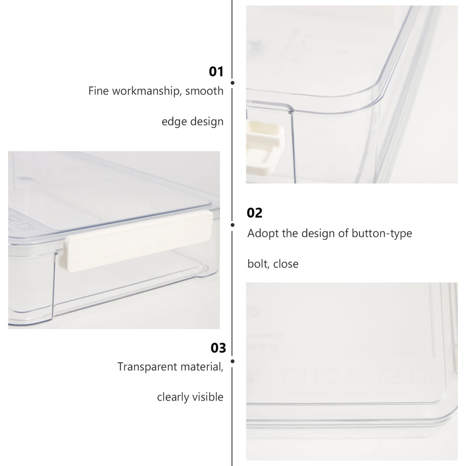 Zerodeko File Storage Box - Home & Office Organizer for Documents, Supplies, and Sundries | Perfect for Desk Organization, Classroom Storage, and Household Clutter Control