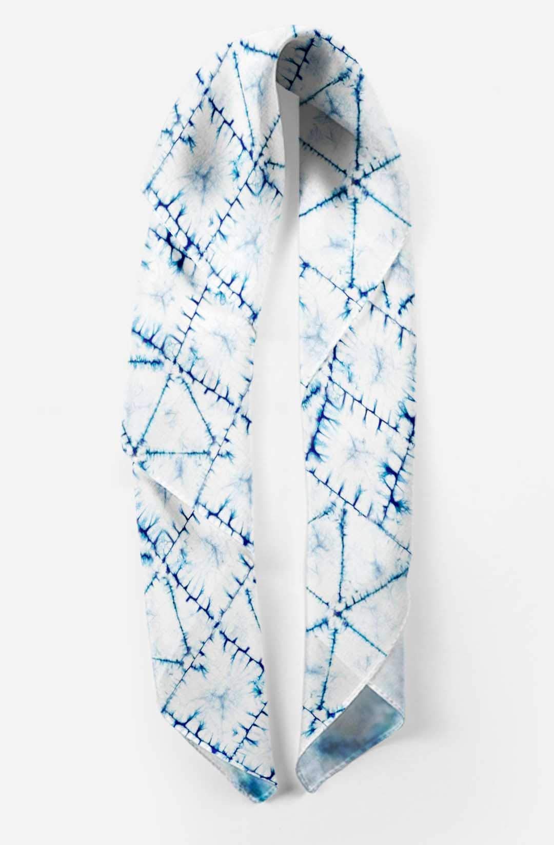 Bimba Printed Pure Silk Scarf - Women's Fashion Hair Neck Head Bandana for Styling, Accessories & Outfit Enhancement - Perfect for Everyday Wear, Parties and Special Occasions