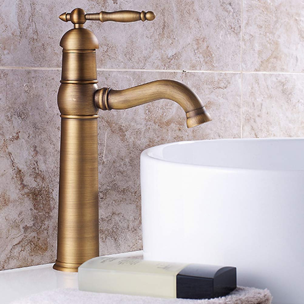 Premium Brass Kitchen Sink Faucet - High-Quality Brass Pull-Out Sprayer Faucet for Modern Kitchens | Perfect for Cooking, Washing Dishes & Home Renovation