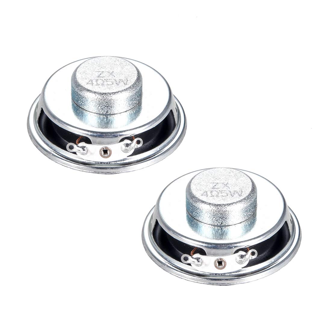 5W 4 Ohm 50mm Round DIY Speaker Replacement Loudspeaker - 2 Pack for Home Audio, DIY Projects, and Speaker Repair | High-Quality Sound for Music Enthusiasts