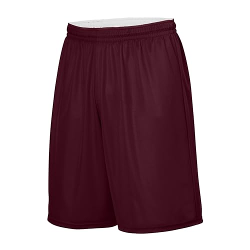 League Maroon/White