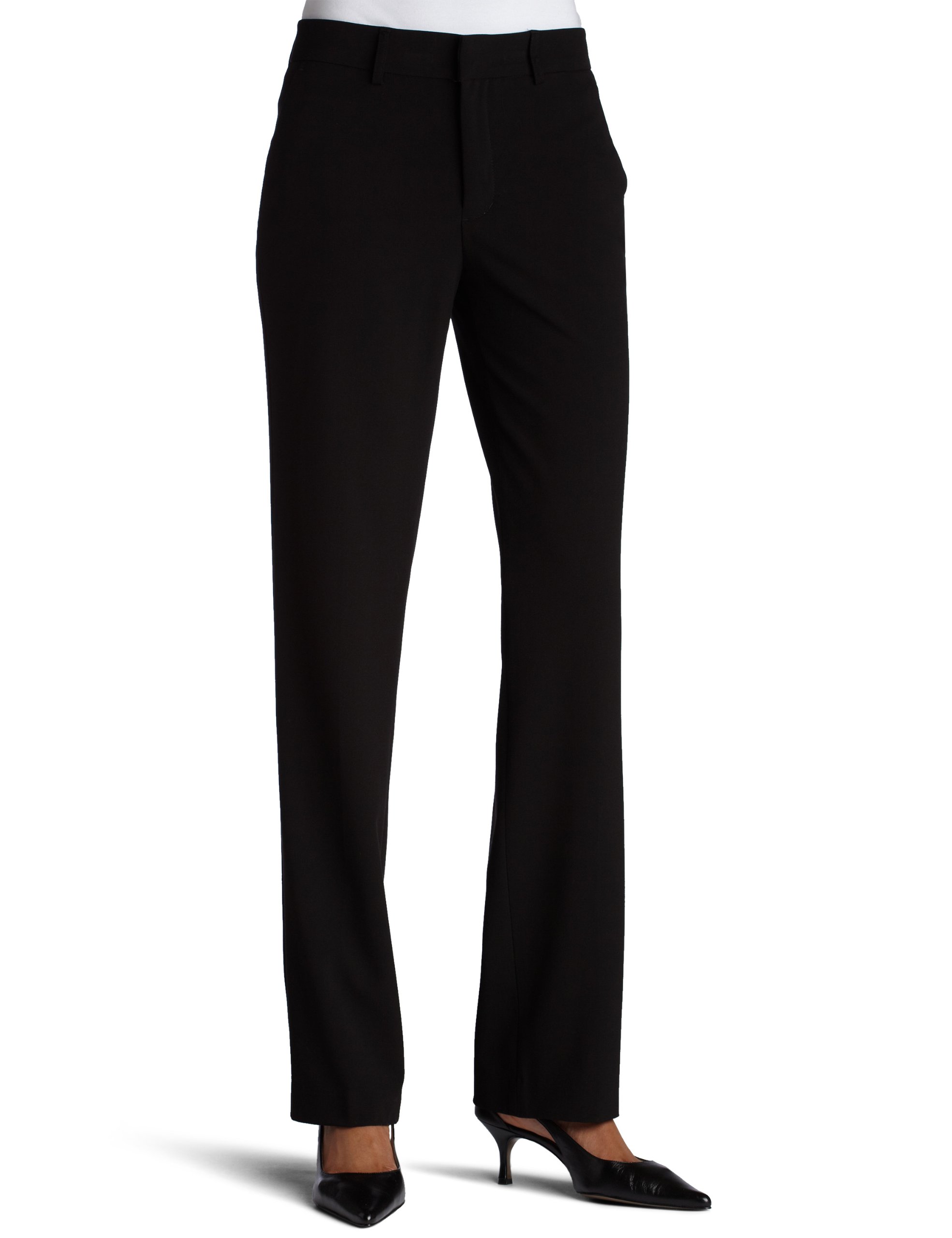 NYDJ Women's Professional Stretch Slim Fit Work Pants for Office & Business - Comfortable Dress Pants for Women, Perfect for Work, Interviews & Formal Occasions