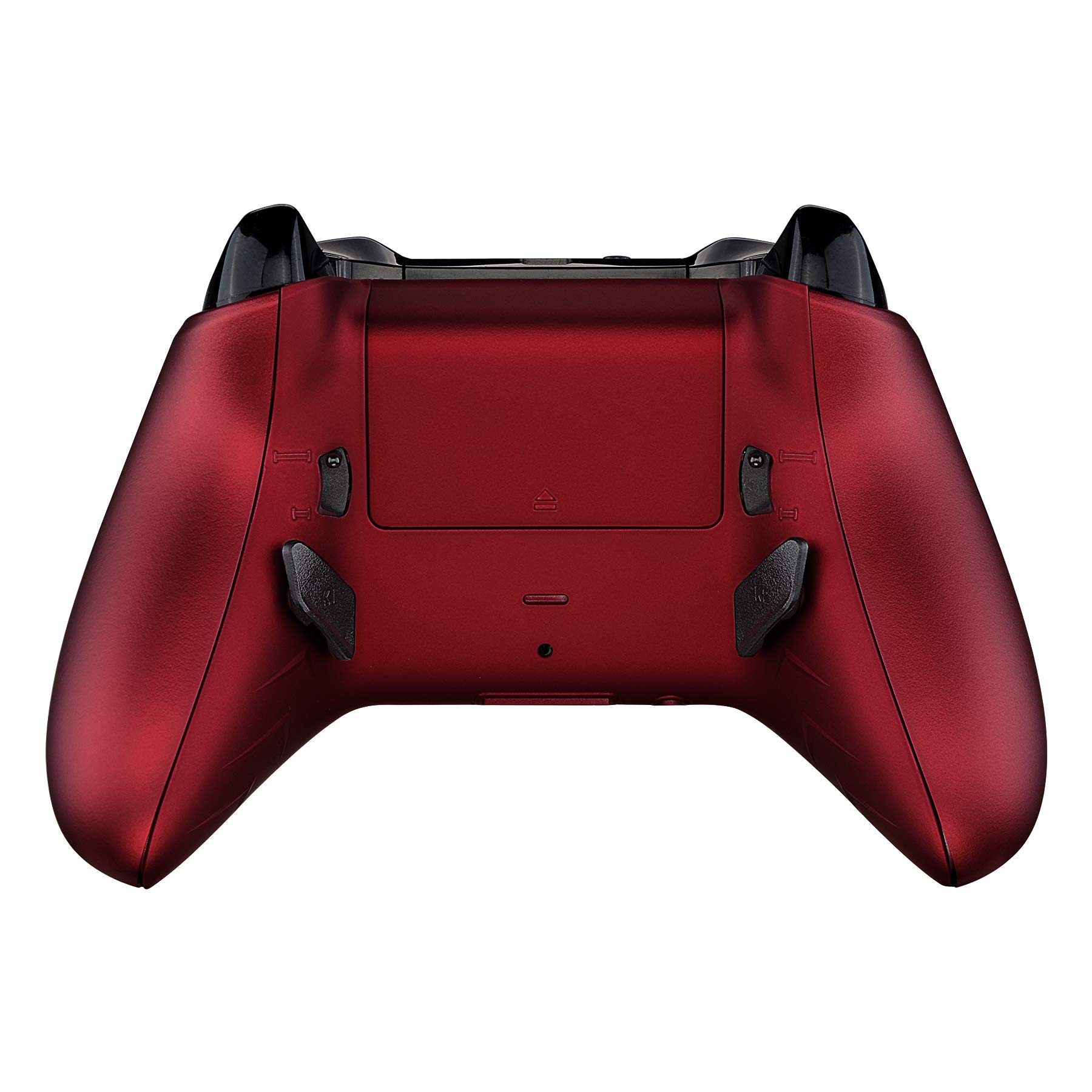 eXtremeRate Programmable Remap Kit with Trigger Stop, Upgrade Boards, Redesigned Back Shell, Side Rails & Back Buttons for Xbox One S/X Controller 1708 - Soft Touch Scarlet Red | Enhanced Gaming Performance for FPS & Competitive Play