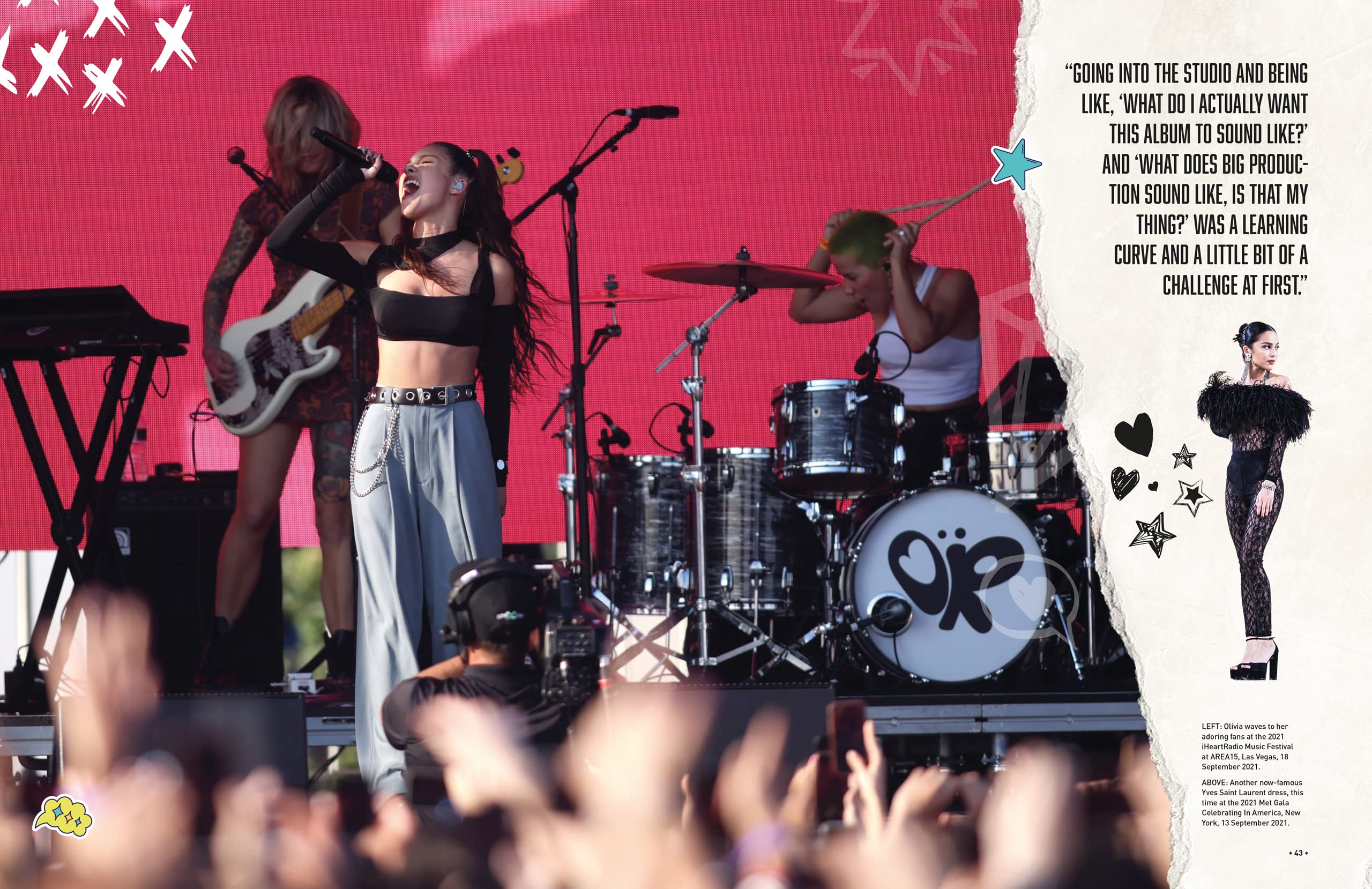 Olivia Rodrigo - The Ultimate Fan Book: Exclusive Photos, Lyrics & Behind-the-Scenes Stories | Perfect Gift for Music Lovers & Concert Goers