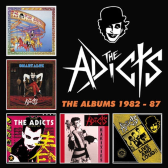 Adicts CD - The Albums 1982-1987 Collection | Punk Rock Music for Parties, Road Trips & Vinyl Collectors