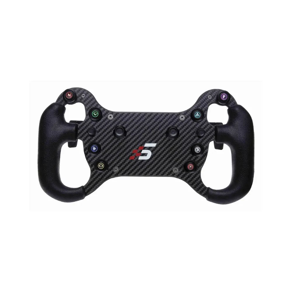Simagic GT4 Carbon Fiber Steering Wheel Rim - High-Performance Racing Wheel for Sim Racing, Drifting & Gaming - Compatible with PC & PS4/PS5