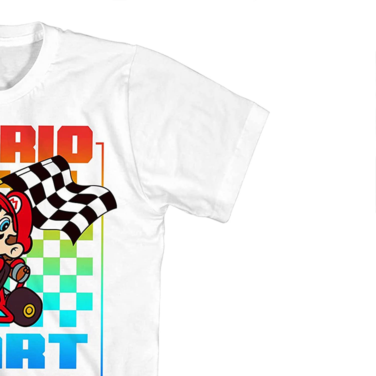 Nintendo Mario Kart Vintage T-Shirt for Men - Super Mario, Luigi, Zelda, Kirby & Donkey Kong Graphic Tee | Gaming Gift, Cosplay & Casual Wear