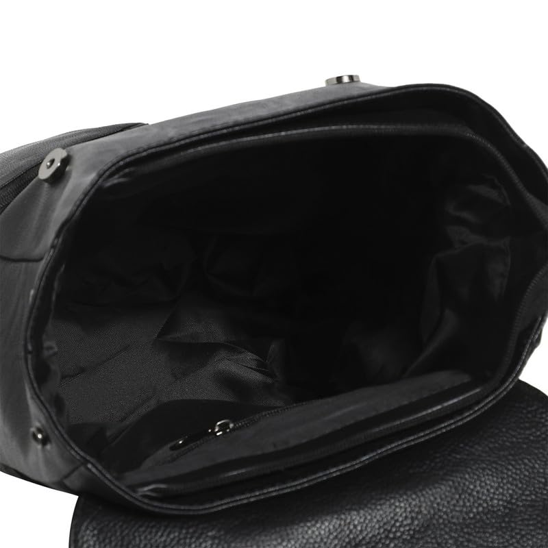 French Style Men's Casual Backpack - One Size with Zipper Closure & Adjustable Straps | Waterproof Travel Backpack for Men & Teens | Perfect for Commuting, School & Weekend Getaways