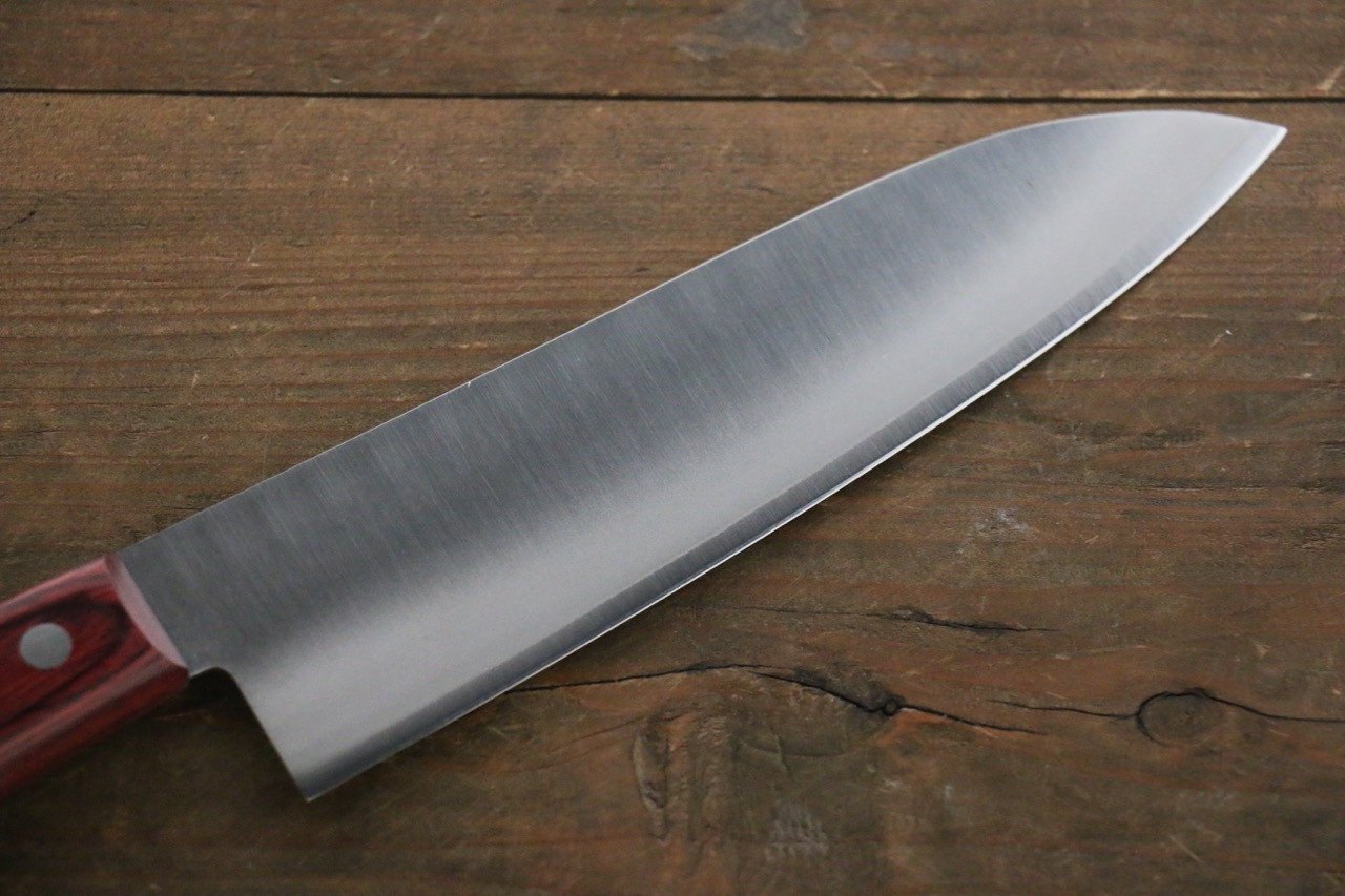 Premium Kanetsune VG2 Gyuto Chef Knife 180mm - High Carbon Stainless Steel Blade with Pakka Wood Handle - Perfect for Sushi, Meat Slicing & Professional Kitchen Use