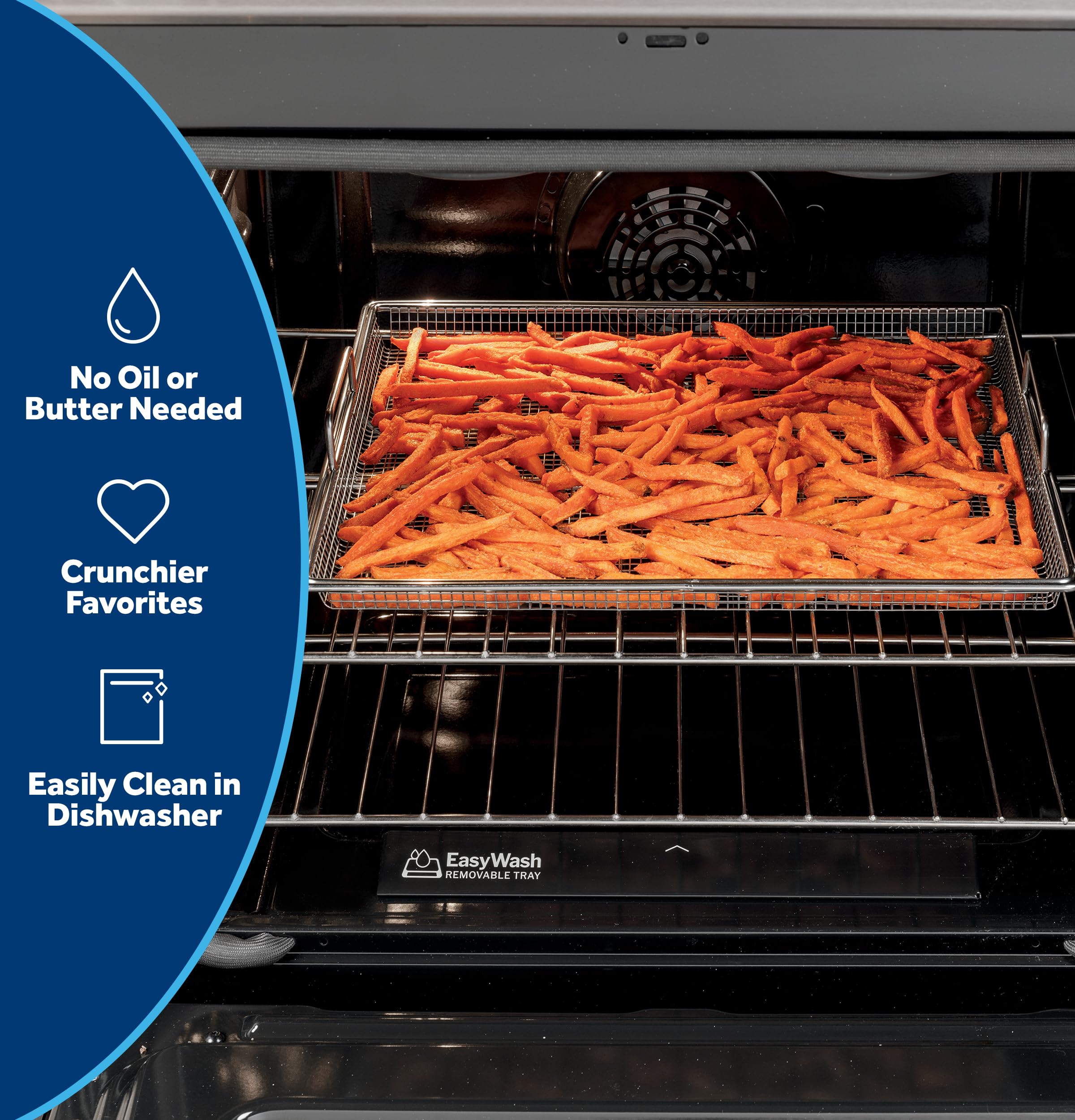 GE Large Capacity Air Fry Basket for Ovens - Fits 27