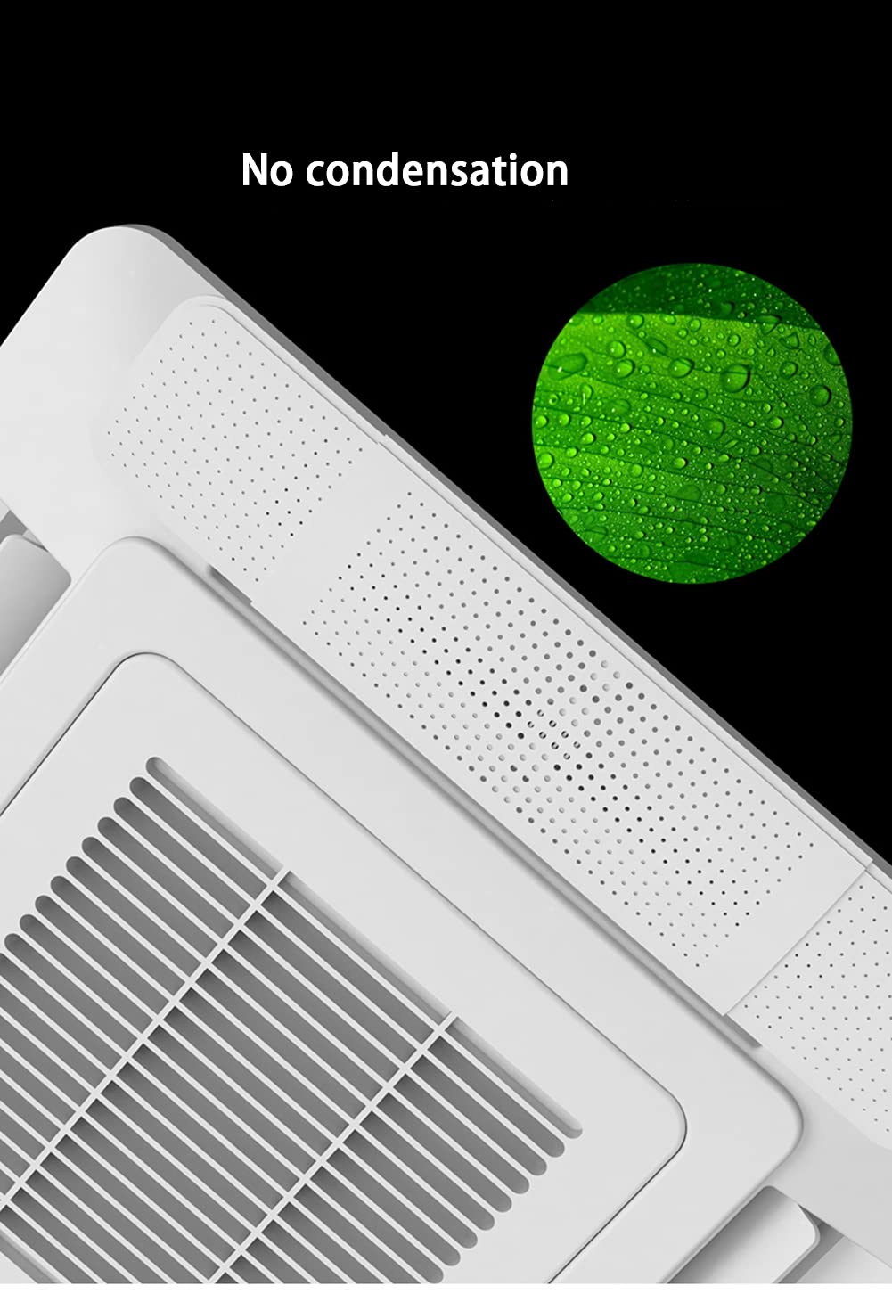 Retractable Central Air Conditioner Windshield - Adjustable AC Vent Cover for Cold & Warm Air Deflection - Perfect for Home, Office & Car Use