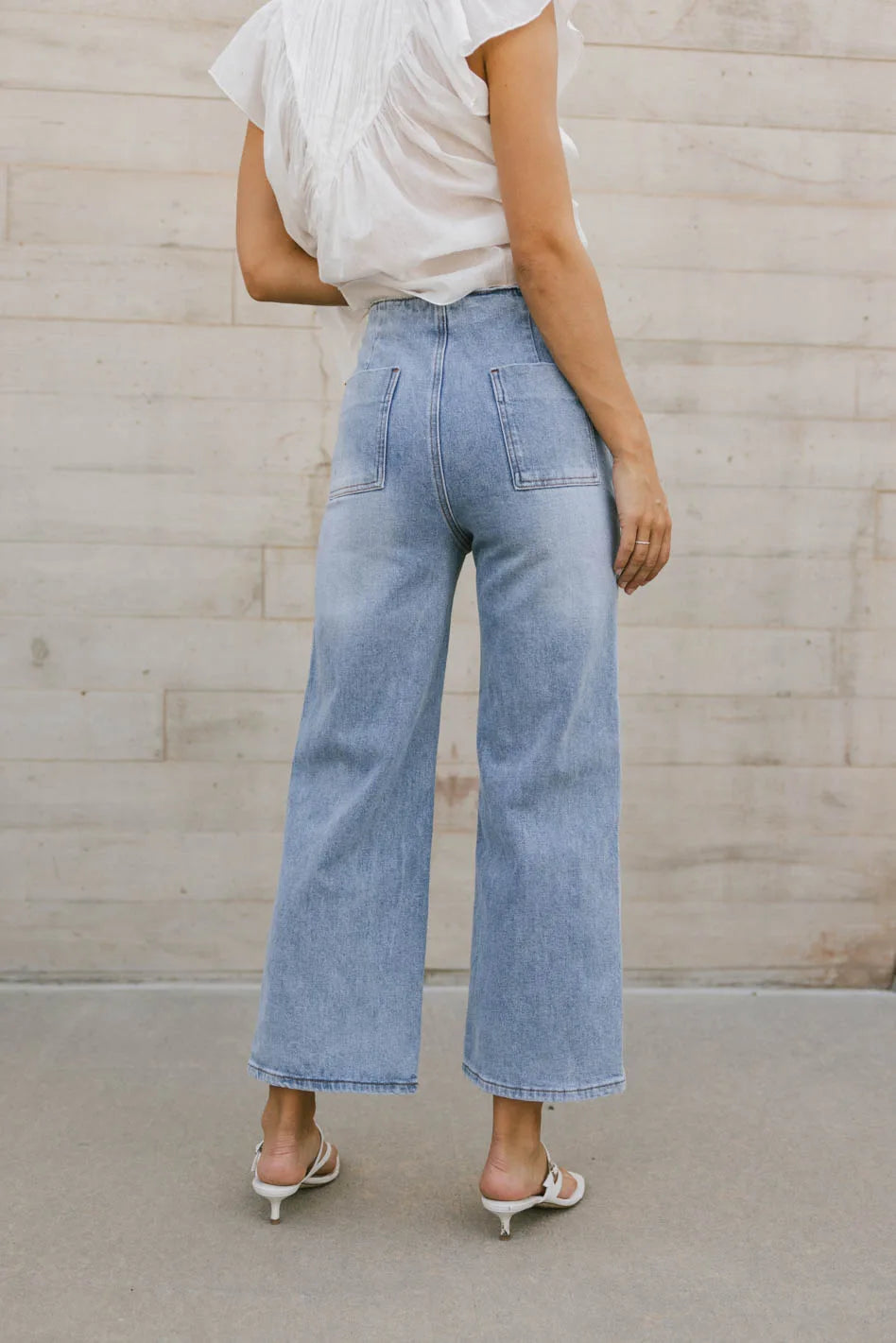 Laurie Straight Leg Jeans for Women - High Waist Slim Fit Denim Pants (Final Sale) | Perfect for Casual Wear, Office Outfits & Everyday Style