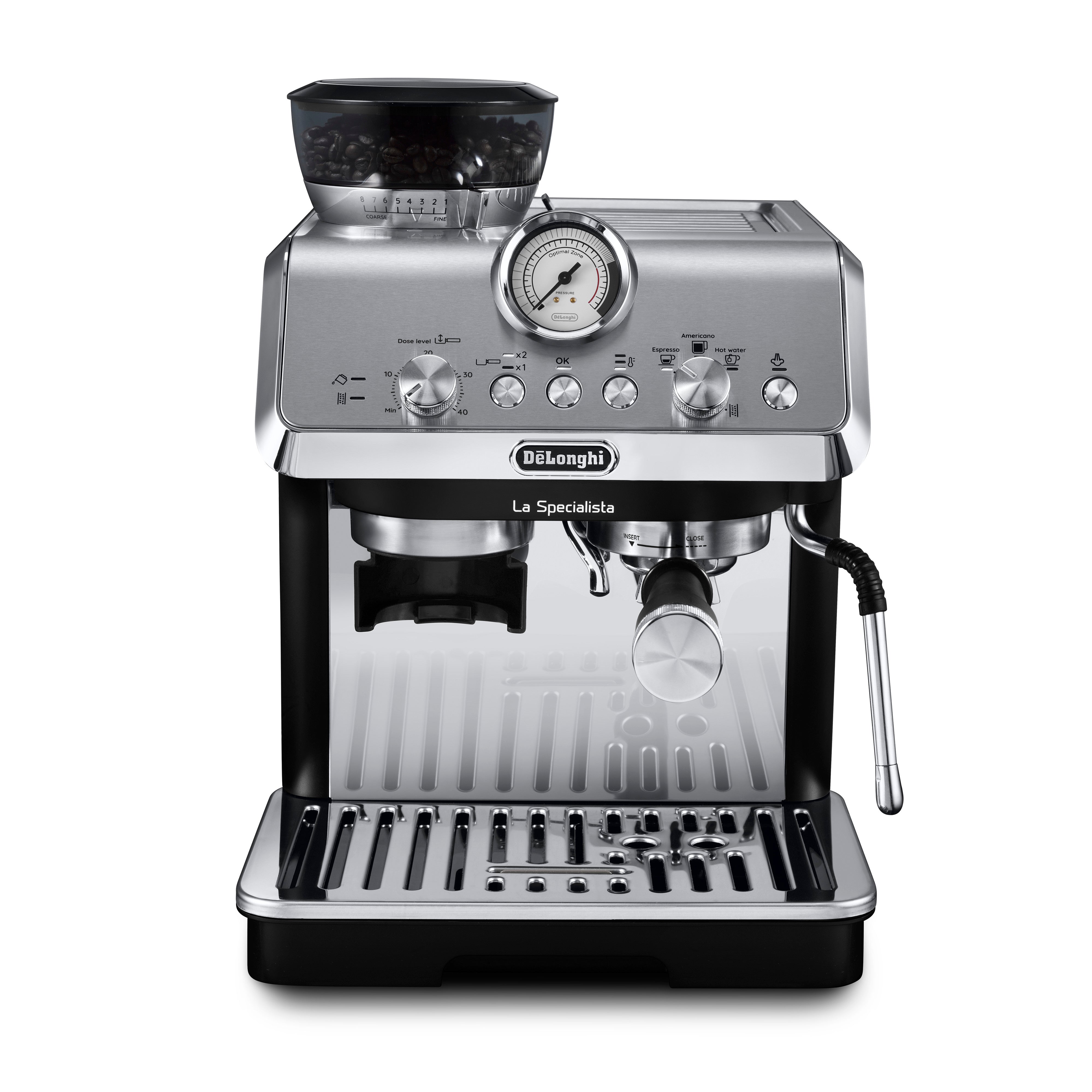 De'Longhi EC9155.MB La Specialista Arte Semi-Automatic Espresso Machine - Professional Barista Style Coffee Maker for Home & Office Use - Perfect for Cappuccino, Latte & Espresso Lovers
