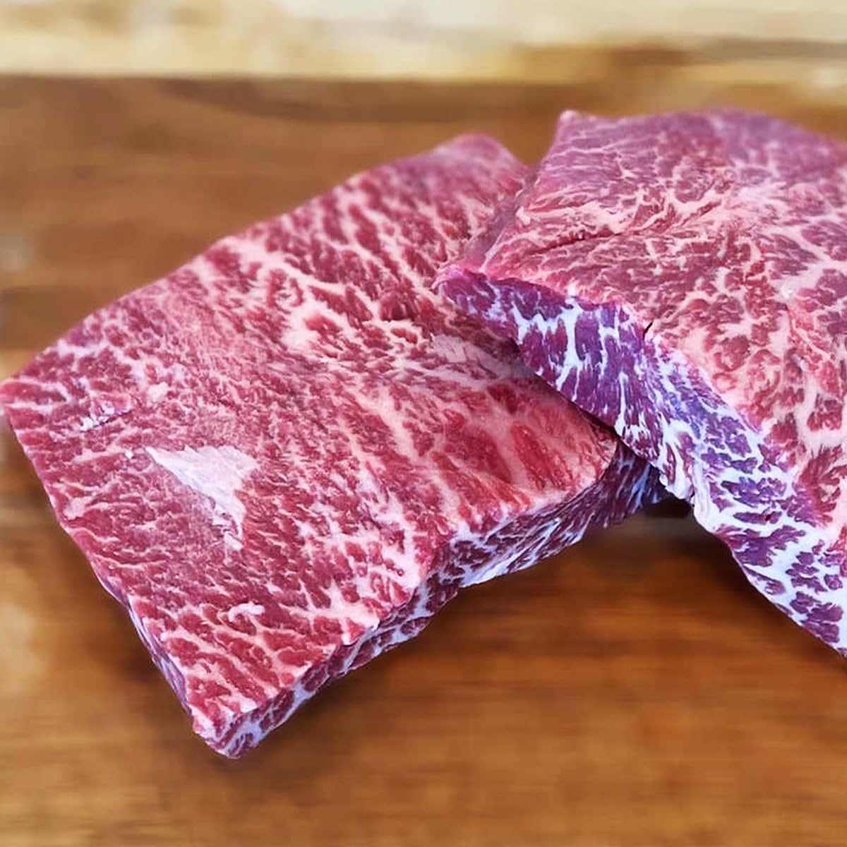 Premium Australian Wagyu Flat Iron Steak 8oz (4 Pack) - Grass Fed, Grain Finished, No Hormones - Tender & Juicy for Grilling, BBQ, and Fine Dining