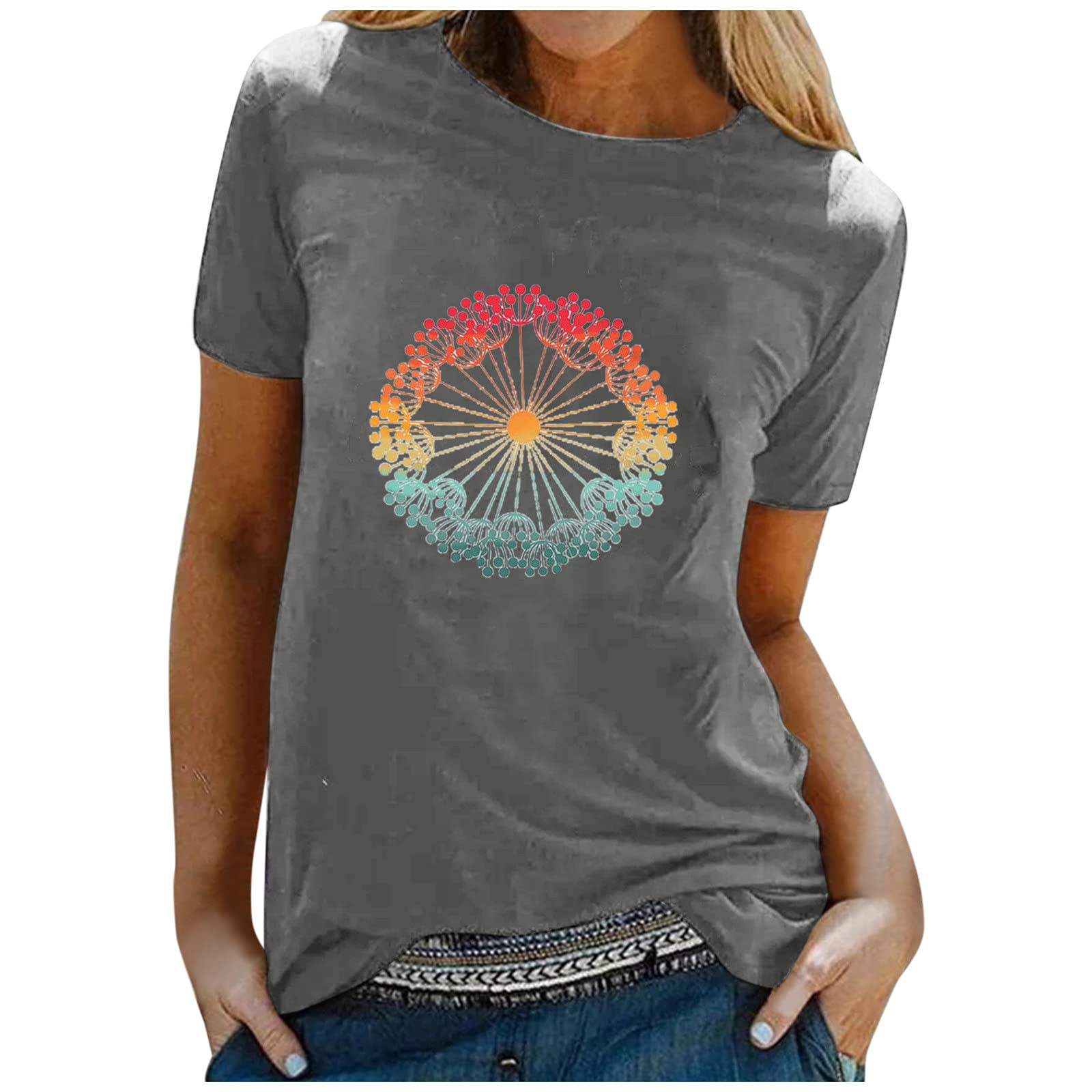Stylish Women's Short Sleeve Casual Shirt - Comfortable & Fashionable Top for Work or Daily Wear | Perfect Under Scrubs or as Standalone Blouse