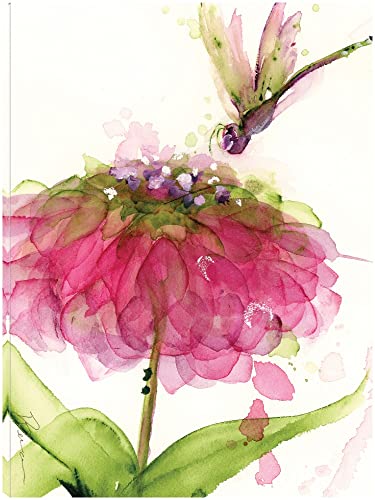 Dragonfly and Zinnia