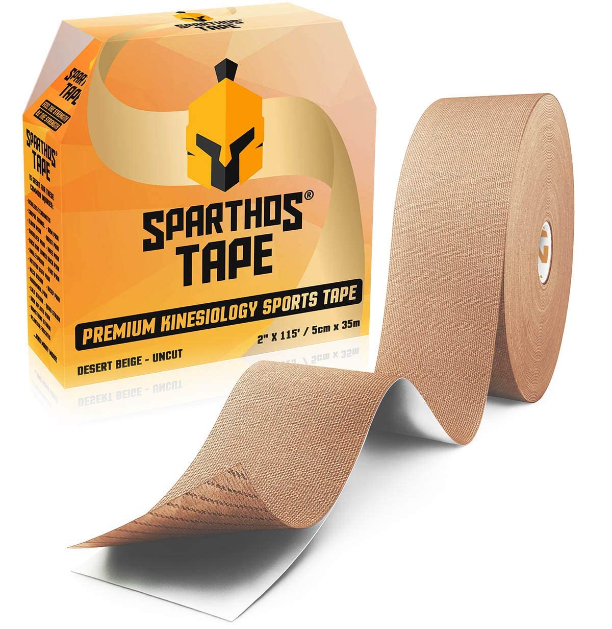 Sparthos Tape Color Bundle - 9 Rolls (Desert Beige, Electric Blue, Midnight Black) | 115 ft. Uncut Per Roll | Heavy Duty Duct Tape for Crafts, DIY Projects, Home Repairs & Office Organization