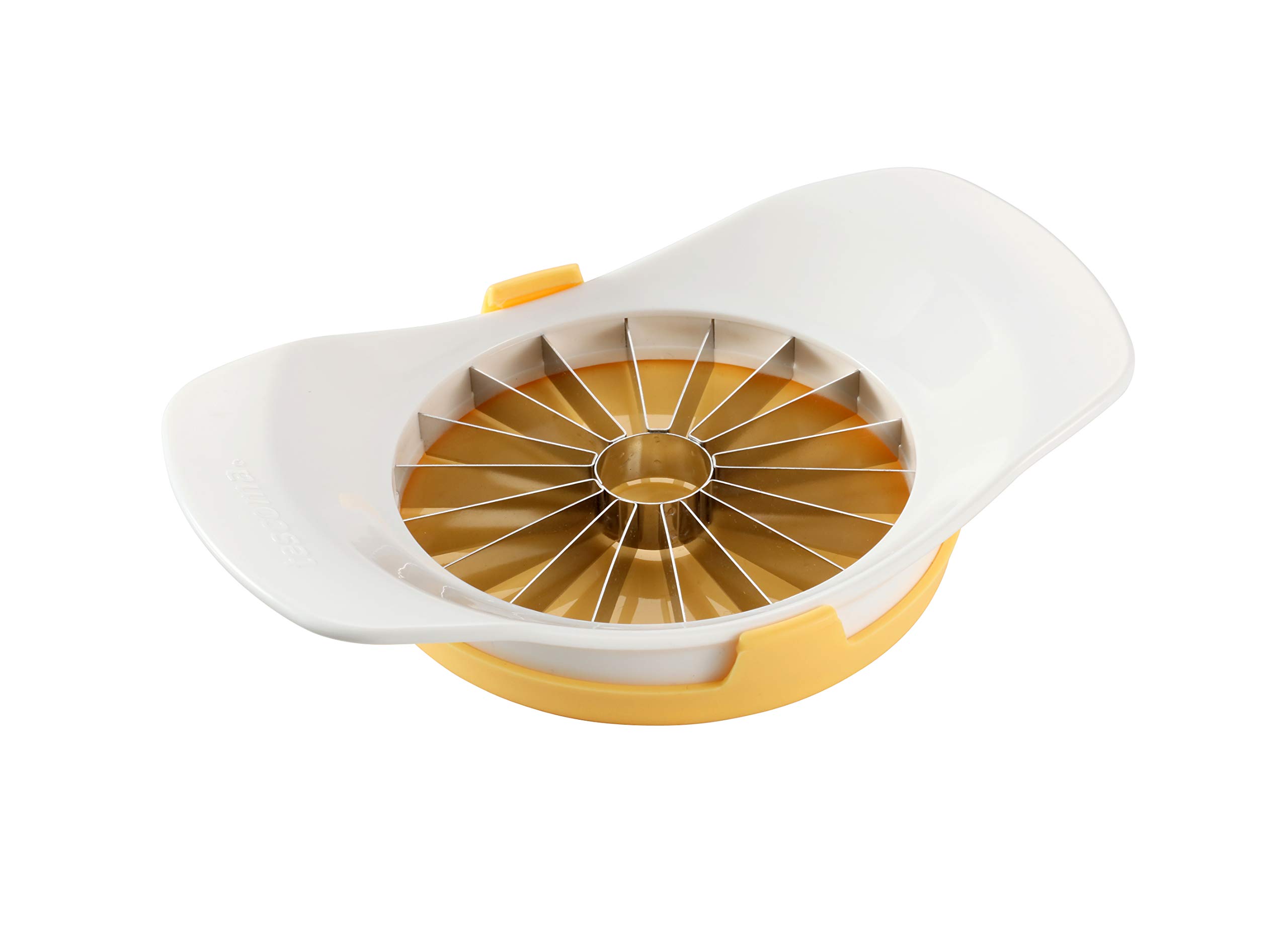 Tescoma Delicia Apple Slicer with Protective Guard - Stainless Steel Fruit Cutter for Apples, Pears - Easy Kitchen Tool for Baking, Snacks, Fruit Platters (21.5 x 14 x 4 cm)