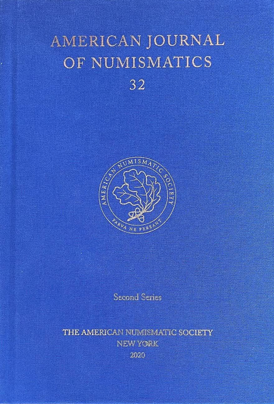 American Journal of Numismatics Volume 32 (2020) - Rare Coin Collecting Guide for Numismatic Enthusiasts & Historians