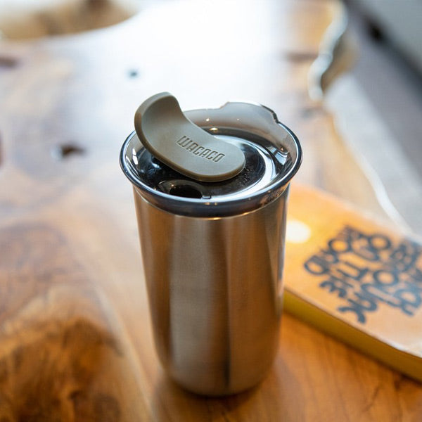 Portable Wacaco Cuppamoka Manual Espresso Maker - Compact Travel Coffee Machine for Camping, Office & Home Brewing