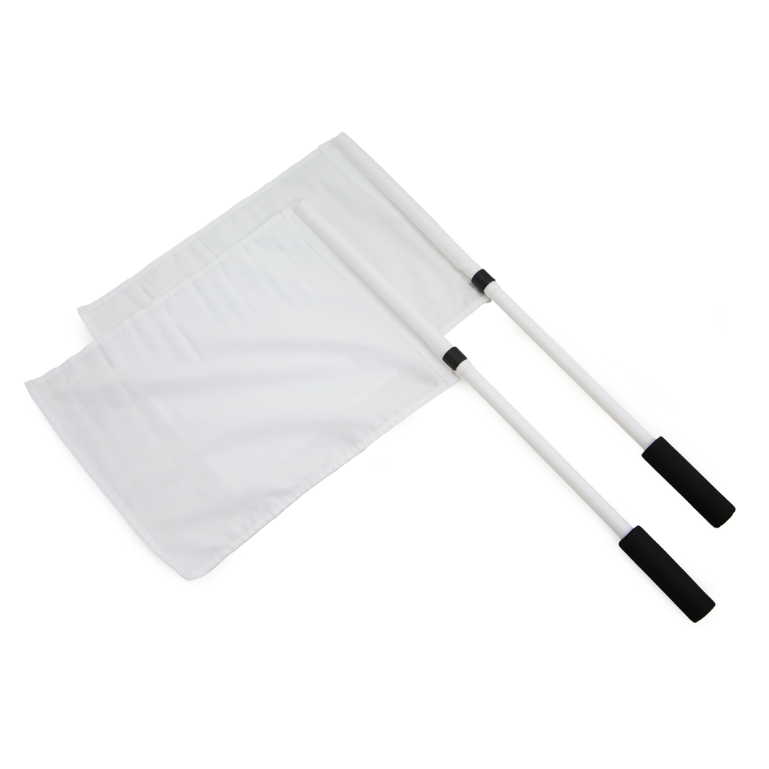 Victor AFL Goal Umpire Flags - Official Australian Football League Referee Signal Flags for Matches & Training - Perfect for Sports Events, Fan Collections & Umpire Gear