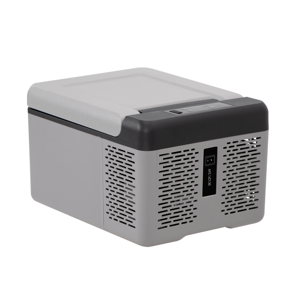 Alpicool C9 Portable Mini Car Refrigerator - 12V/24V DC & 110V AC, Compact Freezer for Road Trips, Camping & Travel - Certified Refurbished