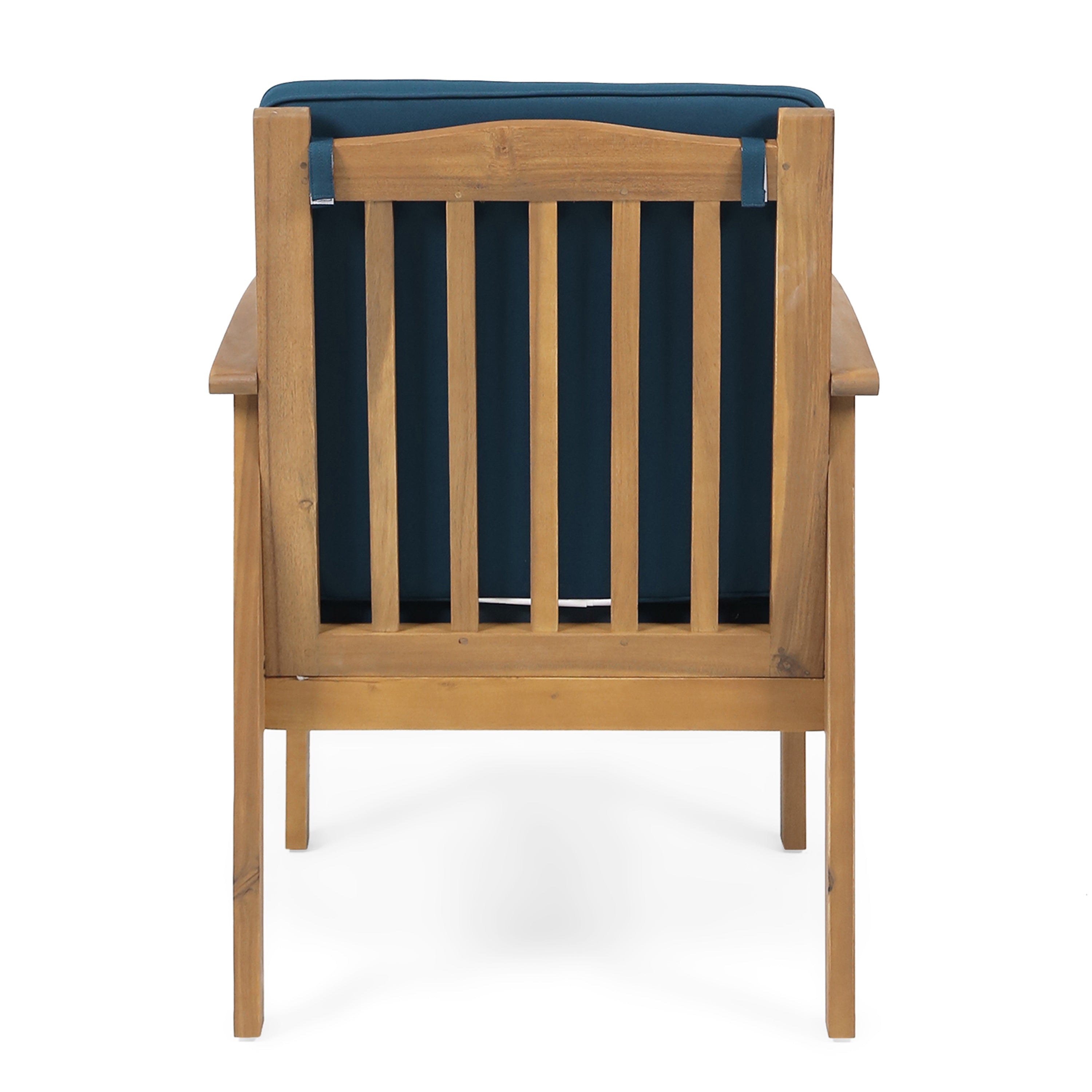 CASA ACACIA Modern Club Chair Set of 2 - Mid-Century Style Accent Chairs for Living Room, Lounge, or Office - Comfortable Upholstered Armchairs with Wooden Legs