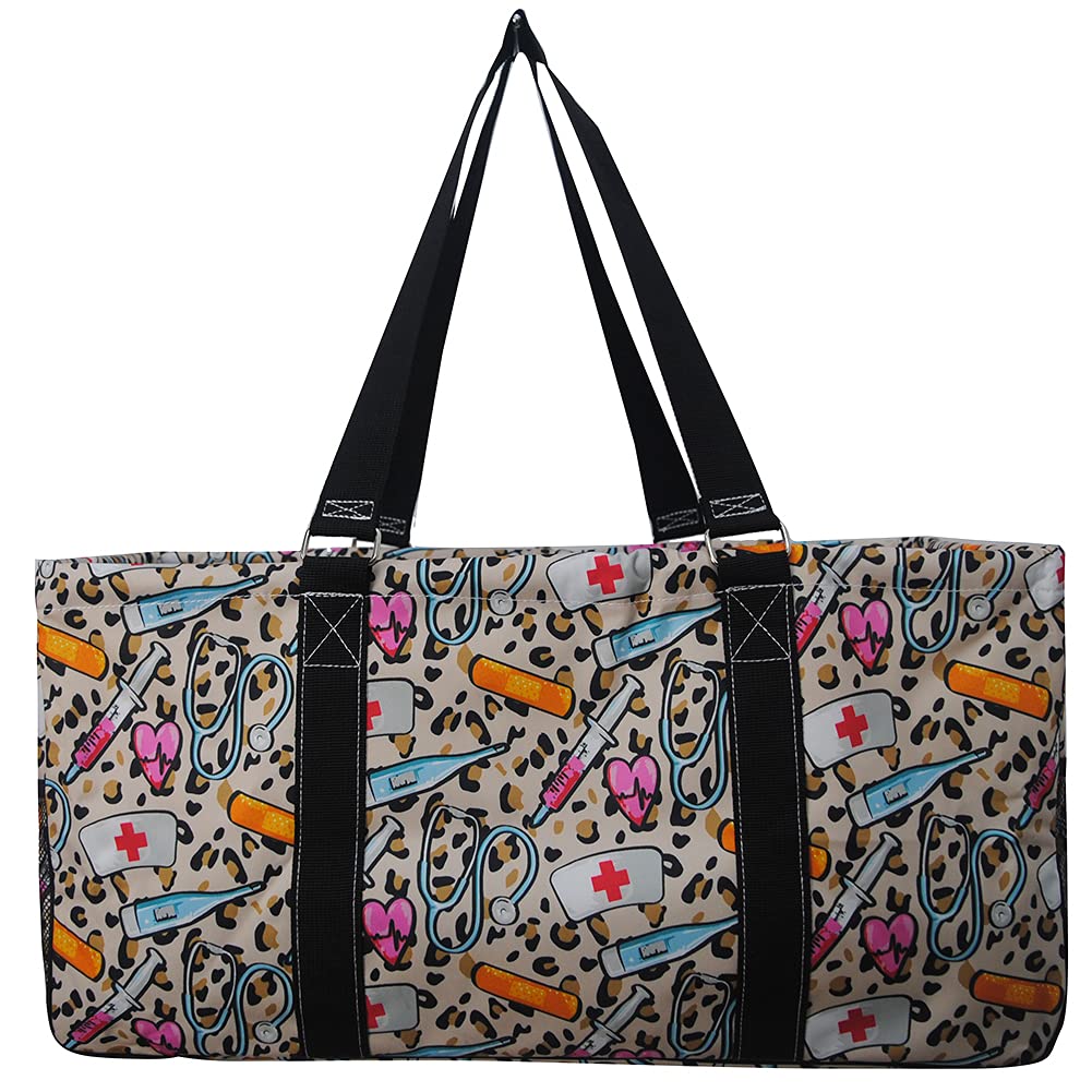 NGIL Extra Large Reusable Grocery Tote Bag - Foldable Collapsible Shopping Bag for Groceries, Storage, Travel, Picnic, Beach - Perfect for Supermarket, Farmers Market & Outdoor Activities