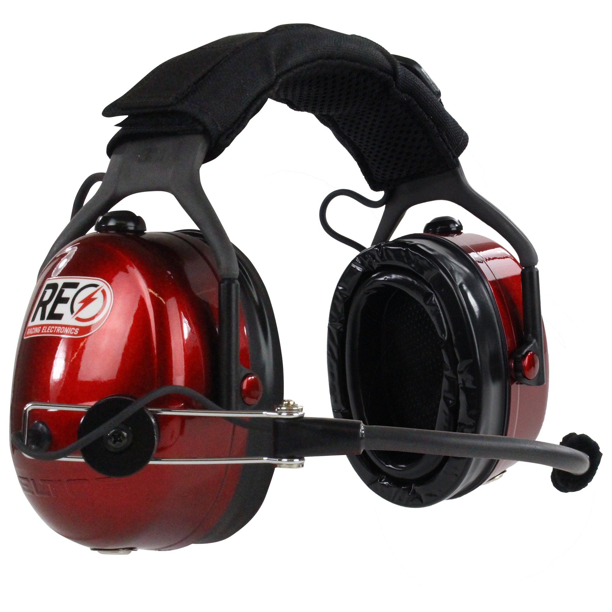 Platinum Plus Over-the-Head 2-Way Communication Headset with Scanner Port - Ideal for Warehouse, Retail & Customer Service Work