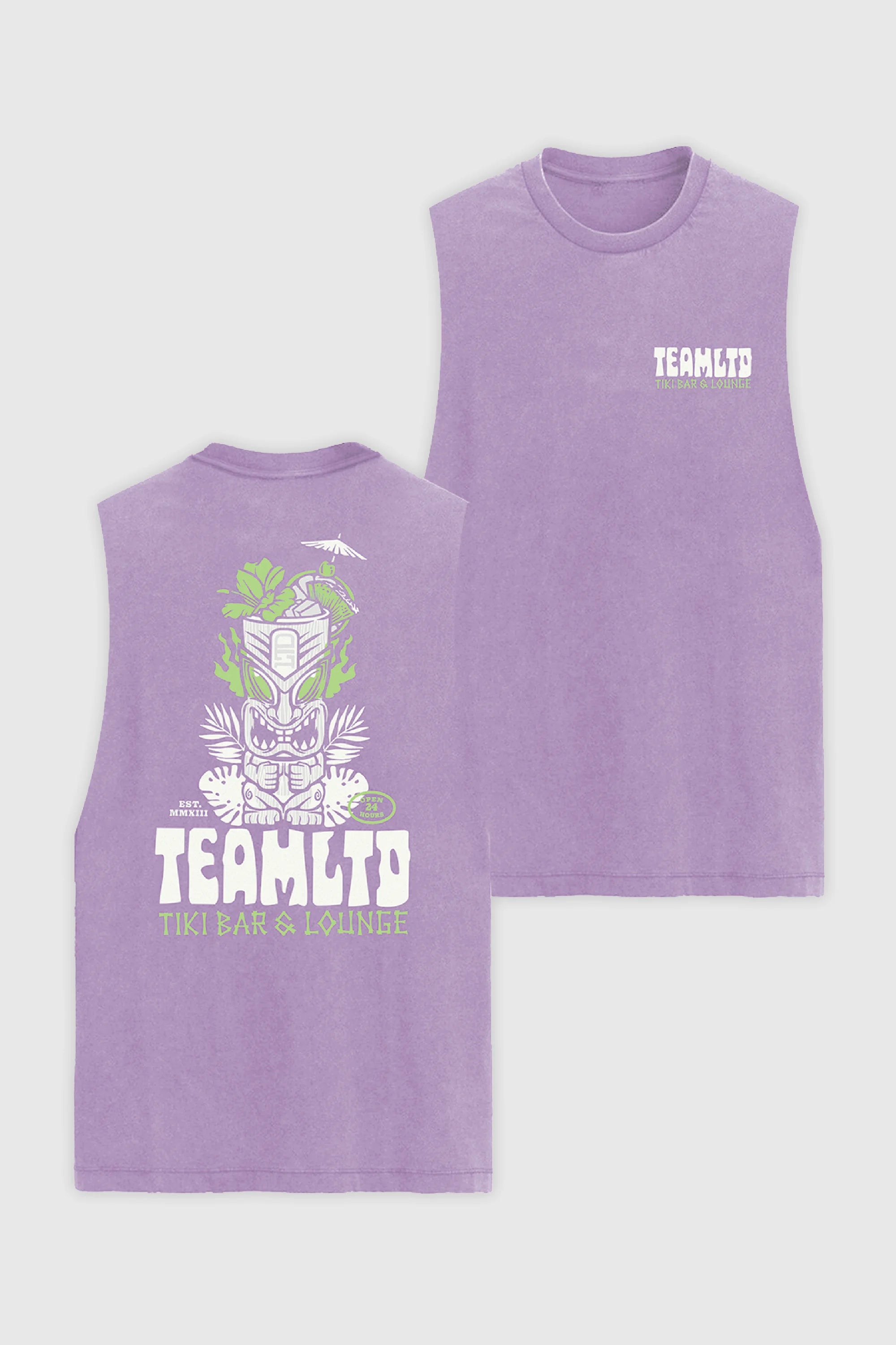 Tiki Aussie Tank Top - Stylish Women's Casual Sleeveless Shirt for Summer Beach Outfits & Tropical Vacations