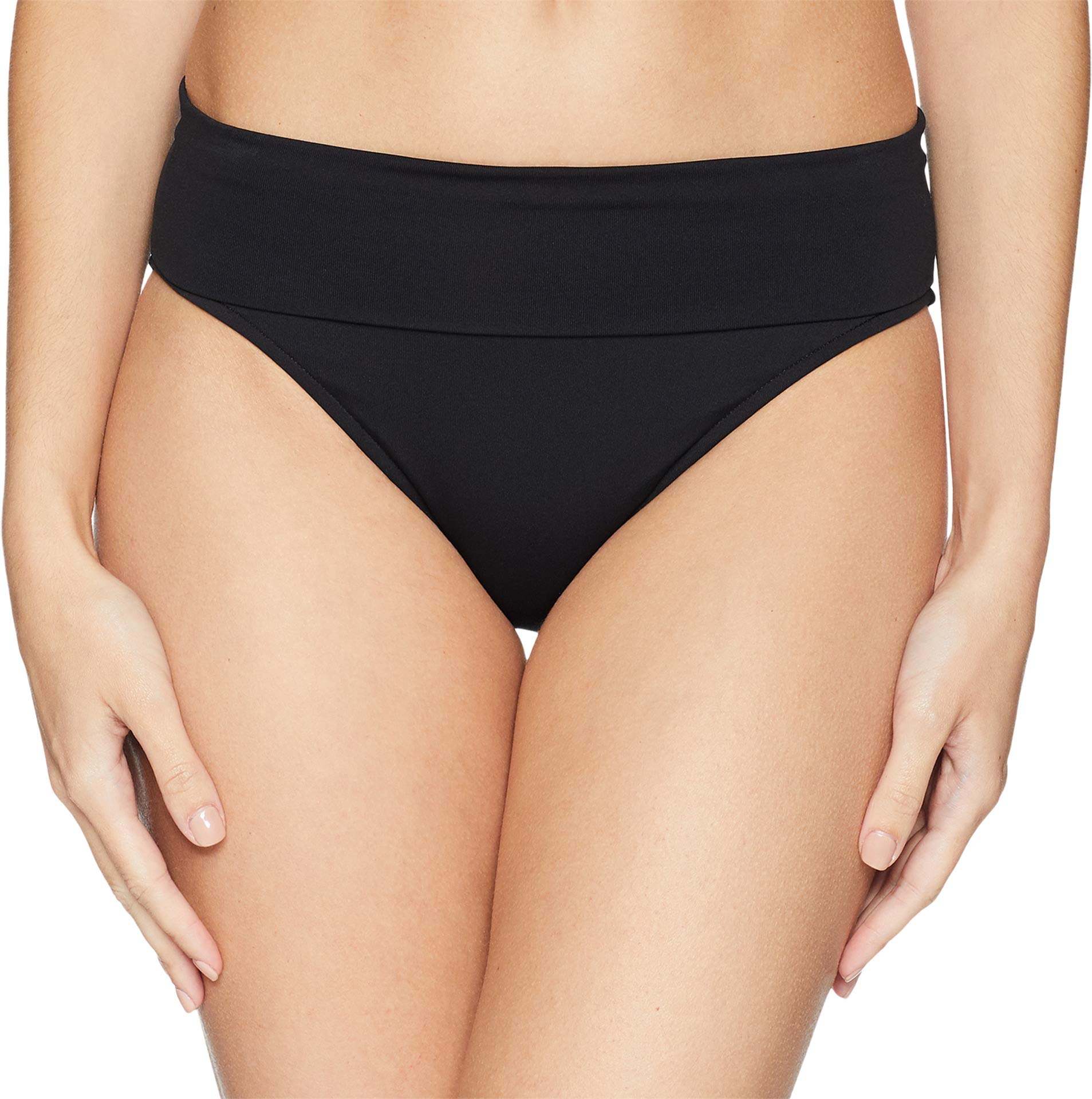 Seafolly Women's Standard Roll Top Pant Bikini Bottom Swimsuit - High Waisted Swimwear for Beach, Pool & Vacation | Comfortable & Stylish Swim Bottom for Women