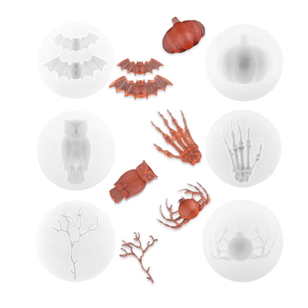 9PCS Coffin Resin Molds for Halloween - Silicone Epoxy Casting Molds for DIY Resin Art, Halloween Decorations & Gifts - Perfect for Spooky Crafts, Party Favors, and Creative Handmade Projects