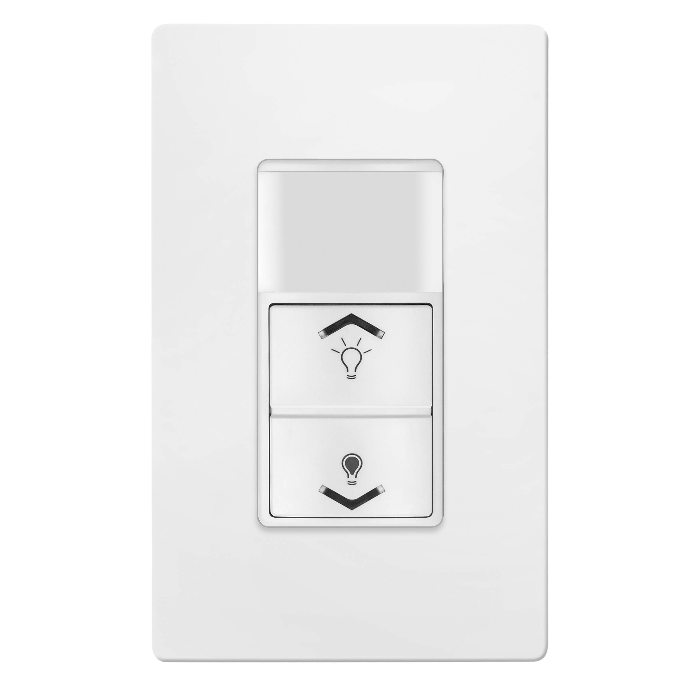 TOPGREENER 2 Pack PIR Motion Sensor Switch with On/Off Override - Single Pole Neutral Required (TSOS5-W) & Occupancy Vacancy Sensor with 0-10V Dimmer (TDODS5-010) - Perfect for Home, Office, and Commercial Lighting Automation