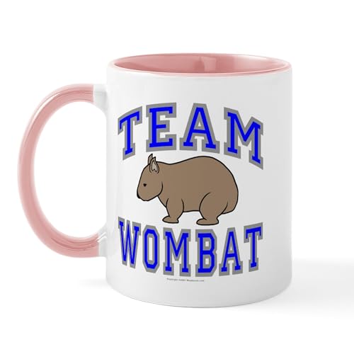 White/Pink Inside - Team Wombat II Mug