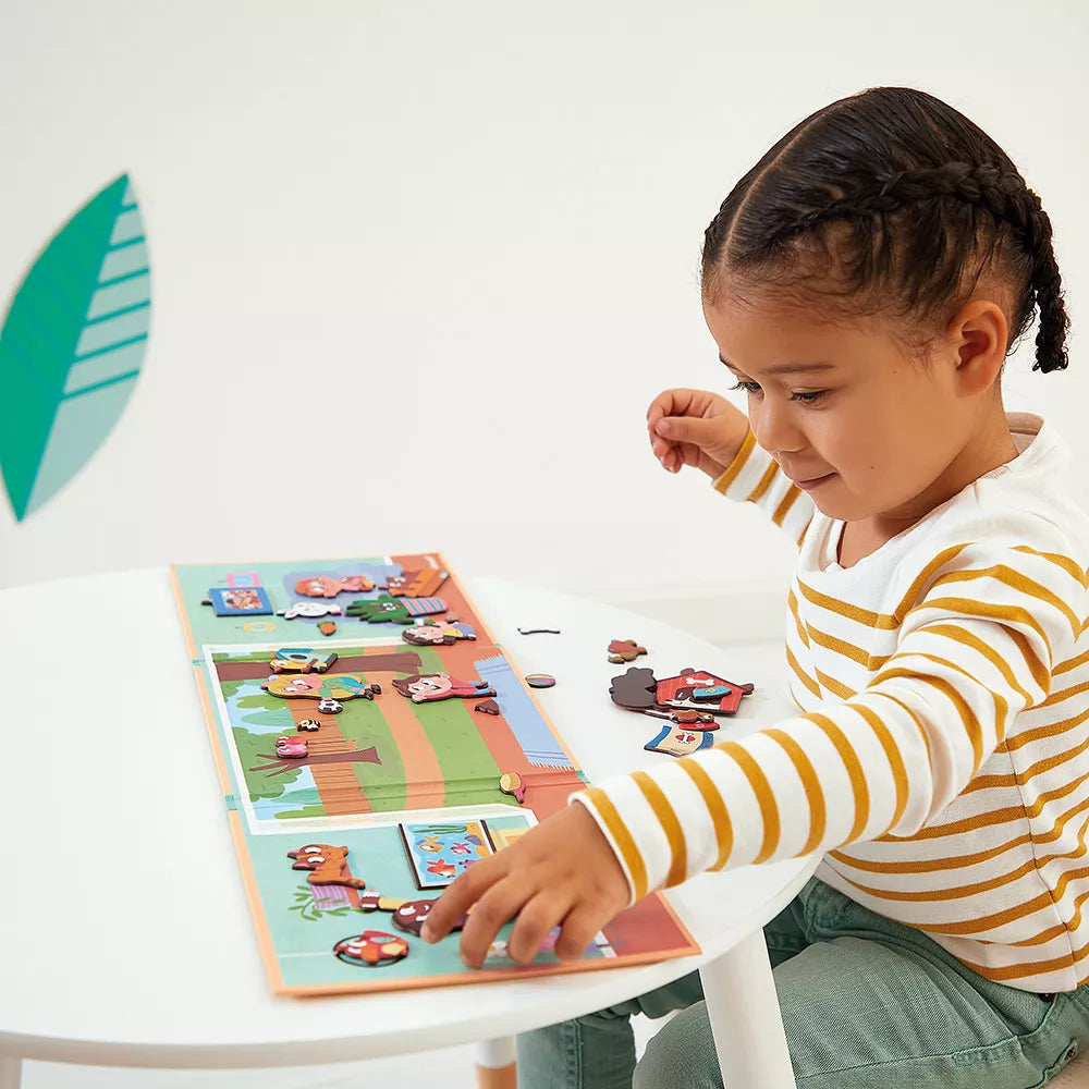 Magnetic Story Blocks for Kids - Fun Pet-Themed Educational Toys for Creative Play | Perfect for Preschool Learning & Storytelling Activities