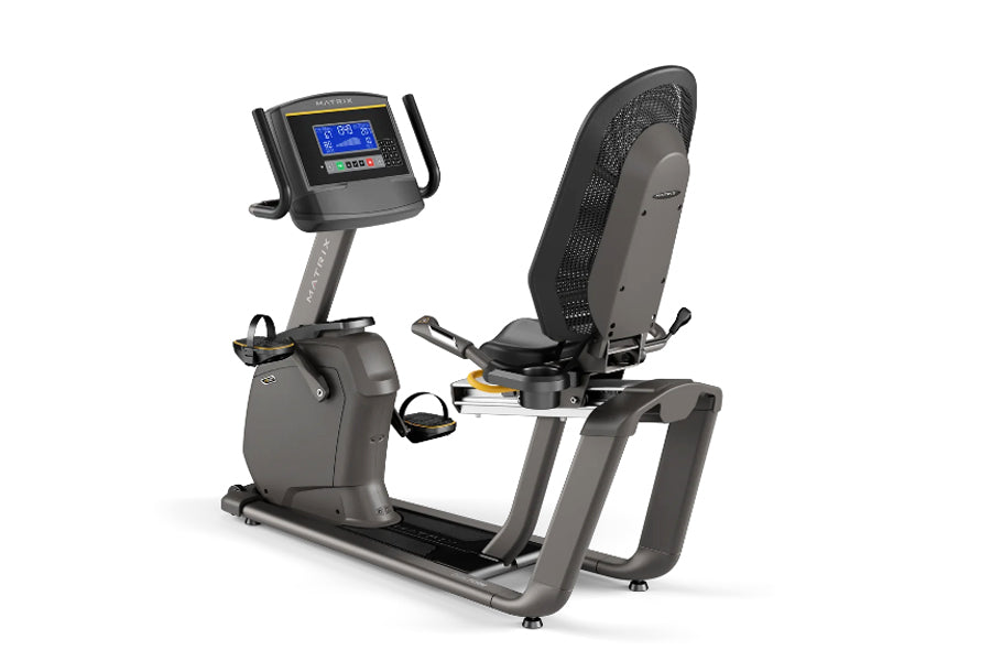 Matrix R50 Recumbent Exercise Bike - Comfortable Indoor Cycling Bike for Home Gym, Low Impact Workout Equipment (Ideal for Seniors, Physical Therapy & Home Fitness)