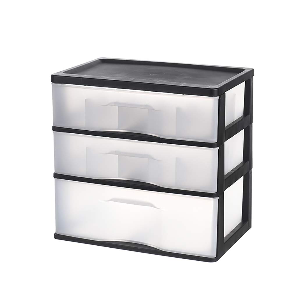 Zhangmeiren Large Plastic Underwear Storage Box Drawer Organizer - Multi-Purpose Bra, Socks & Lingerie Drawer Organizer for Bedroom Closet (Color B) | Perfect for Home, Dorm & Travel Organization