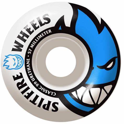 Spitfire Bighead Wheels 57mm - High-Performance Skateboard Wheels for Smooth Rides | Perfect for Street Skating, Park Riding & Cruising