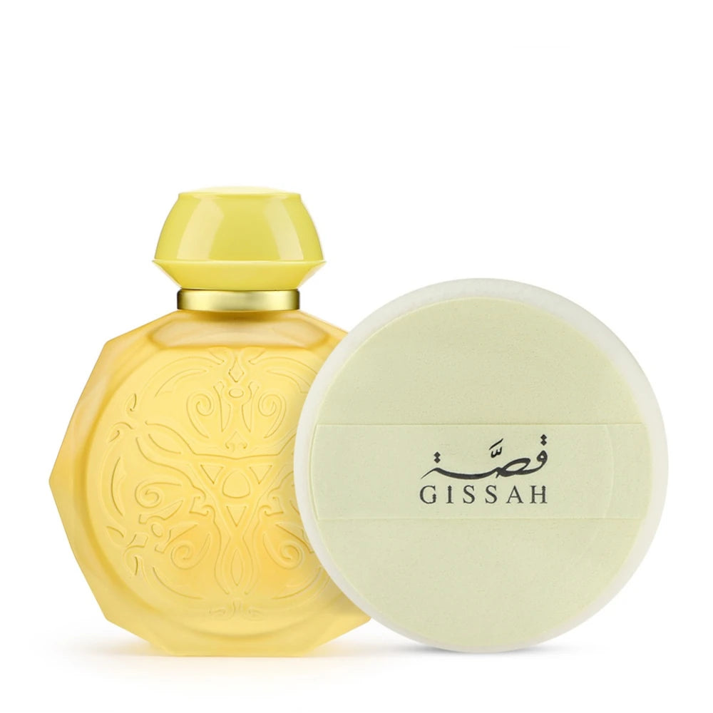 Natural Solar Perfume & Scented Body Powder for Women - Long Lasting Floral Fragrance - Perfect for Outdoor Activities, Beach Days & Summer Vacations