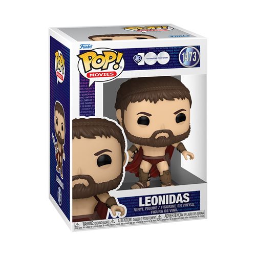 300 Movie Pop! Vinyl Figure - Leonidas [1473] - Collectible Action Figure for Movie Fans & Home Decor