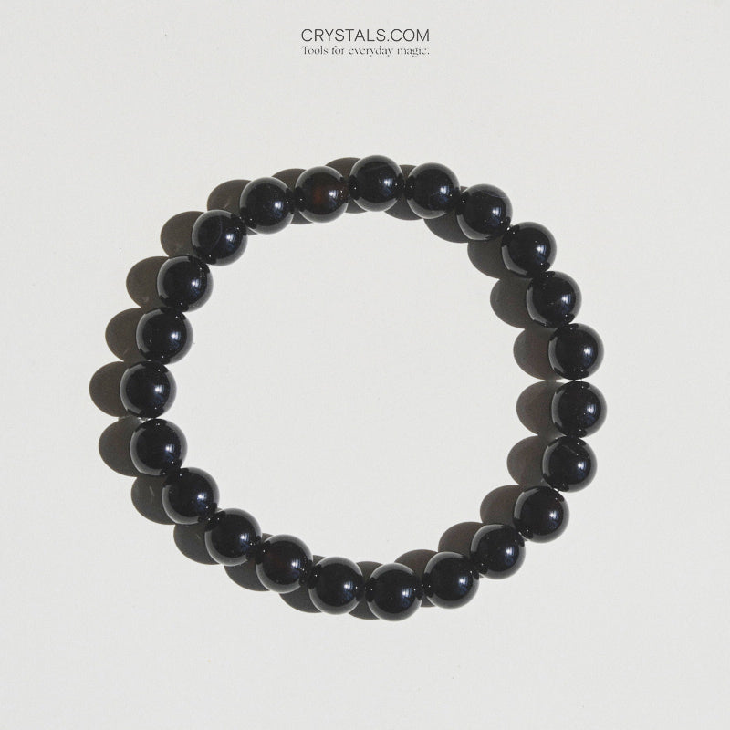 Black Onyx Bracelet for Protection - Natural Stone Jewelry for Men & Women - Perfect for Meditation, Healing & Spiritual Energy