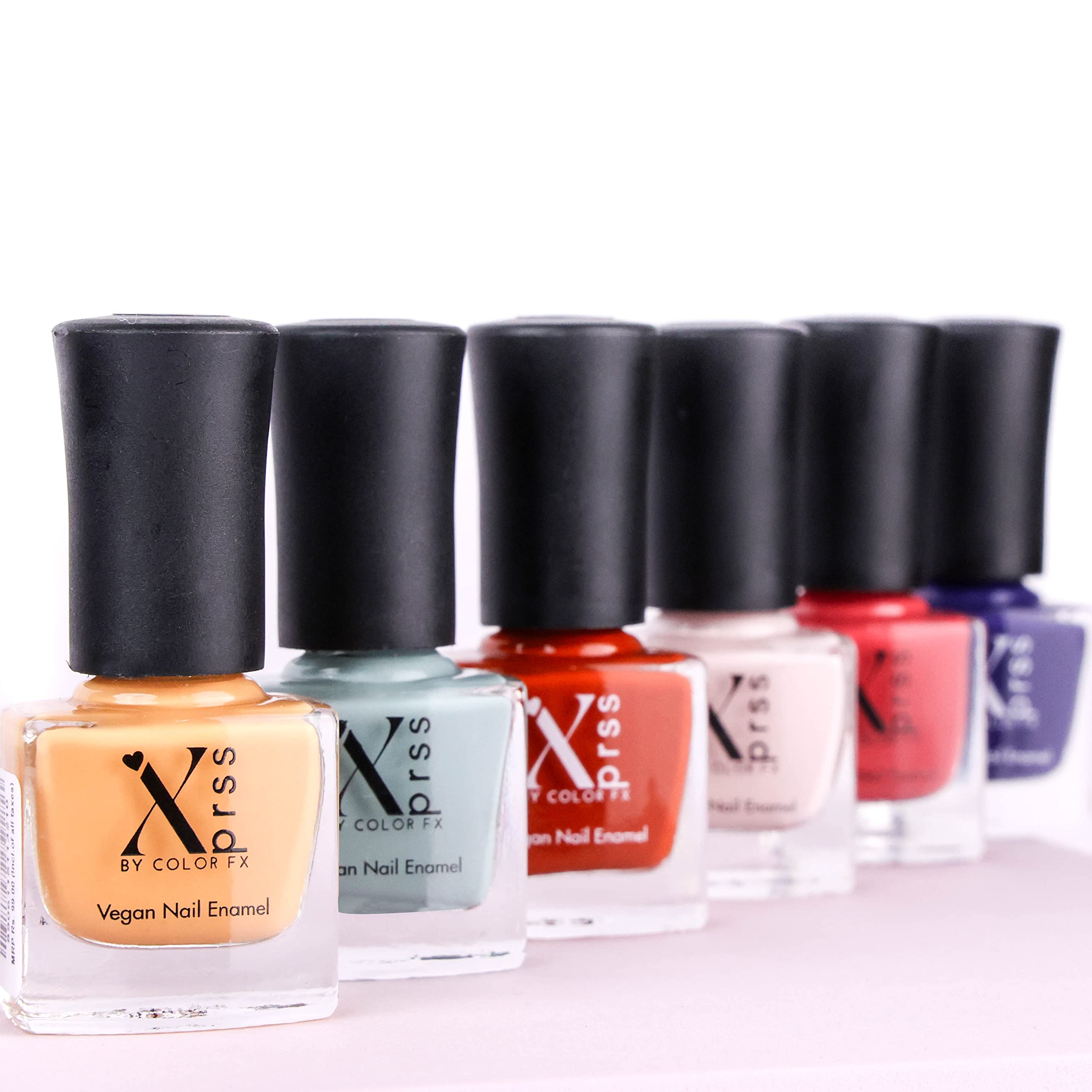 Vegan Non-UV Gel Nail Polish Set - Glossy Long Lasting Finish, Toxin-Free & Non-Yellowing (Rust, Coral, Strawberry Pink) - Perfect for Manicures, Pedicures & Nail Art Designs